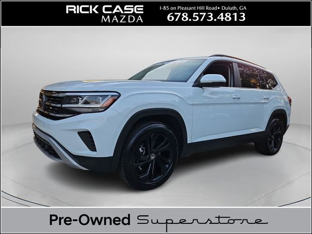 Used 2023 Volkswagen Atlas SE w/ Black Wheel Package