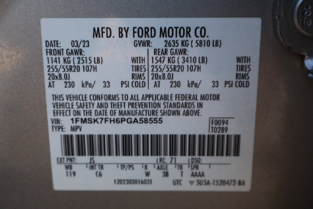 Used 2023 Ford Explorer Limited RWD image 33