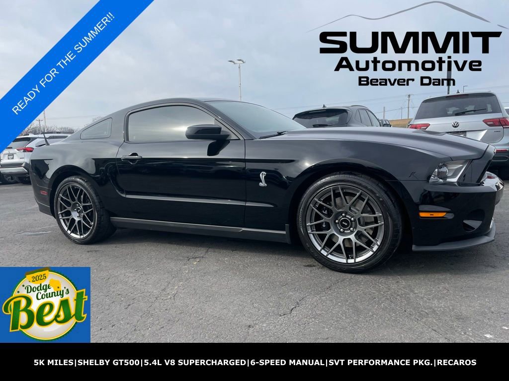 Used 2012 Ford Mustang Shelby GT500 w/ SVT Performance Pkg