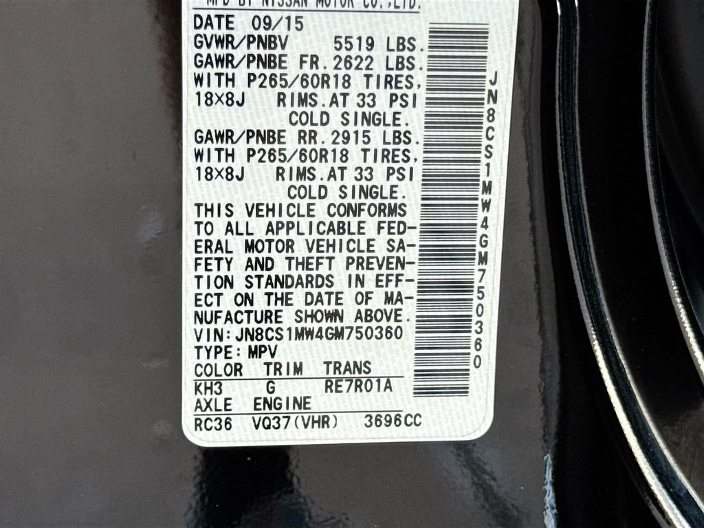 Used 2016 INFINITI QX70 AWD image 34