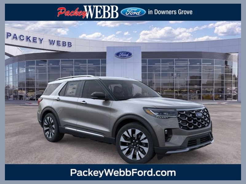 New 2026 Ford Explorer Platinum w/ LUX Leather Package
