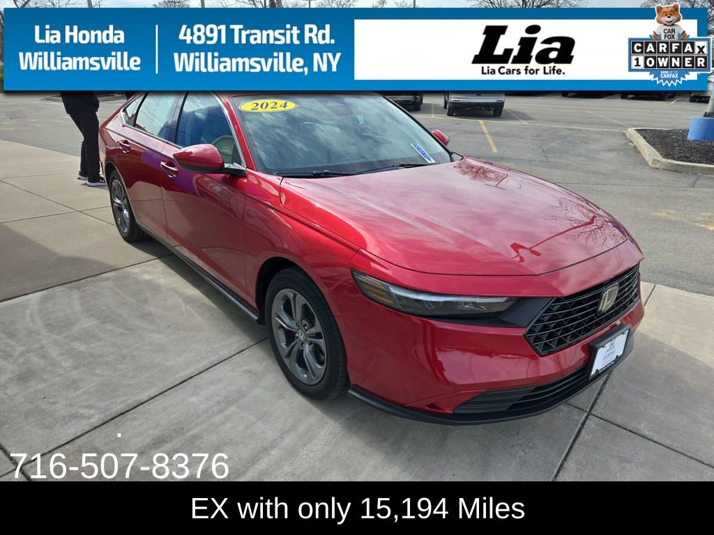 Certified 2024 Honda Accord EX