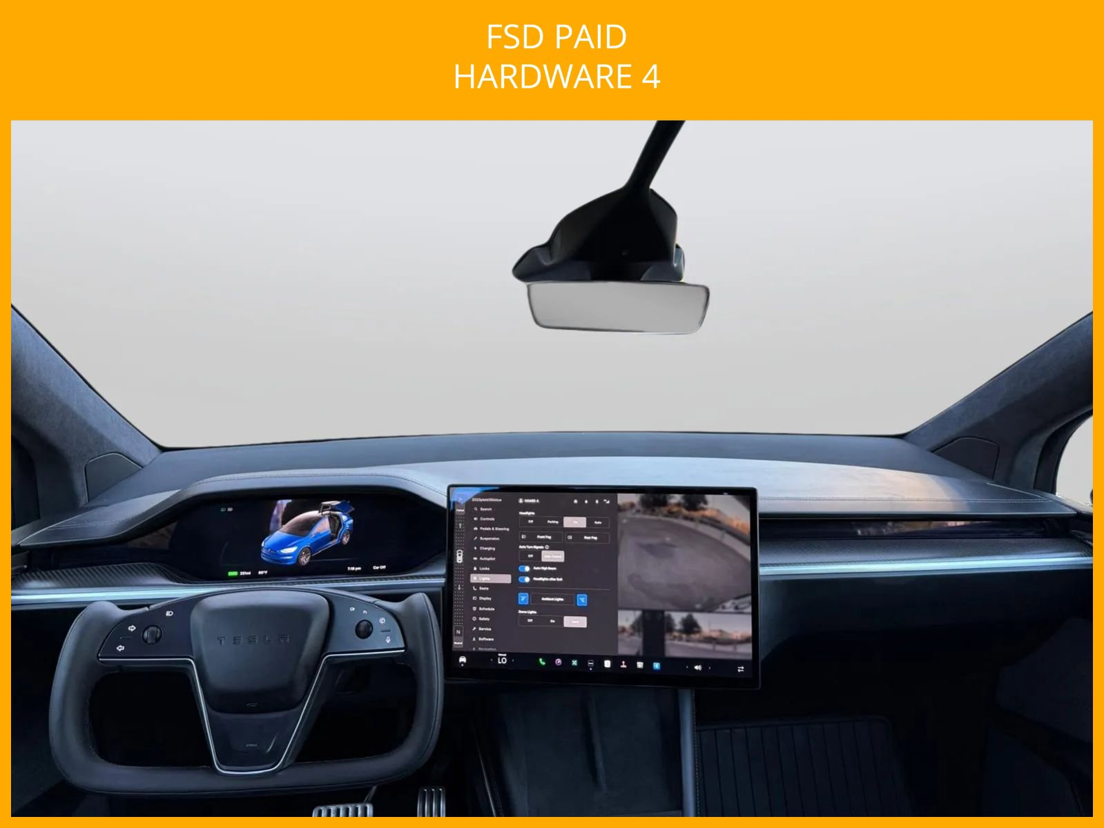 Used 2023 Tesla Model X Plaid AWD/4WD image 8