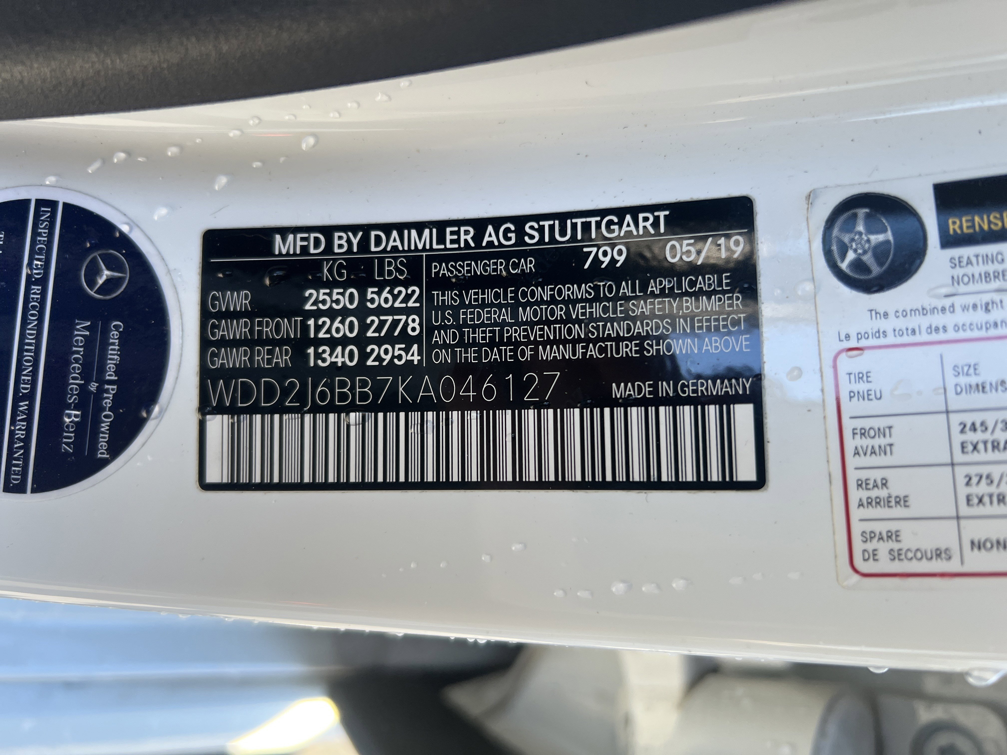 Certified 2019 Mercedes-Benz CLS 53 AMG 4MATIC image 37