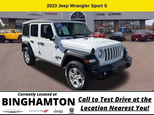 Used 2023 Jeep Wrangler Unlimited Sport AWD/4WD 360° Tour