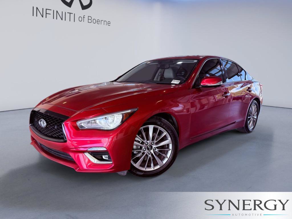 Used 2023 INFINITI Q50 Luxe w/ Cargo Package RWD video 1
