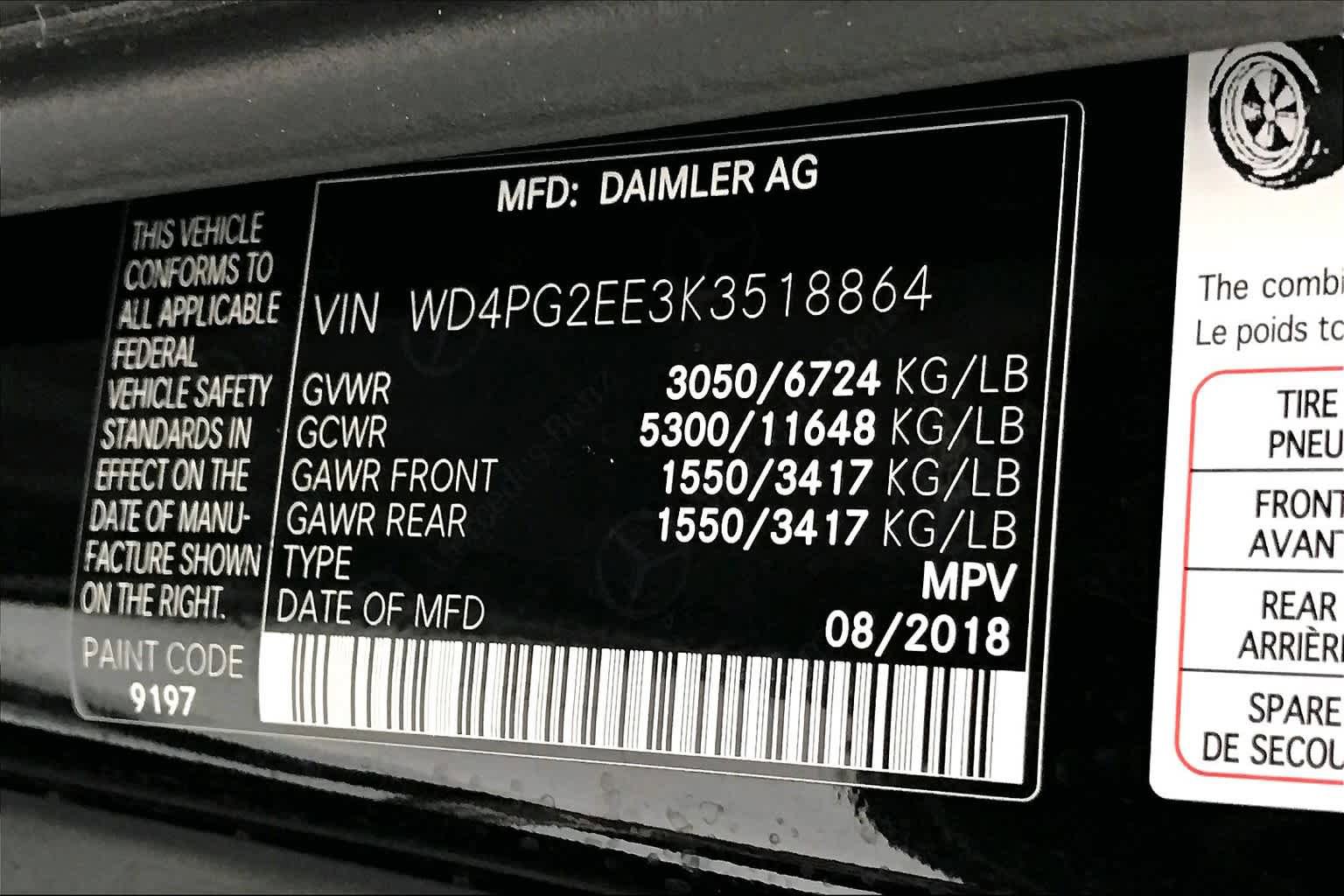 Used 2019 Mercedes-Benz Metris Passenger image 23