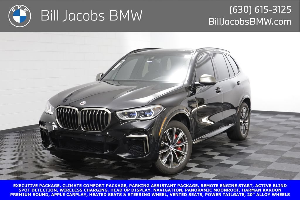 Used 2023 BMW X5 M50i w/ Executive Package AWD/4WD video 1