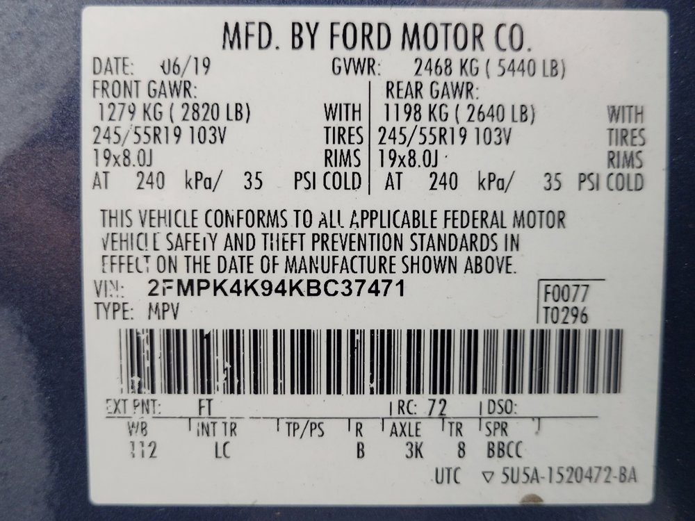 Used 2019 Ford Edge Titanium image 33
