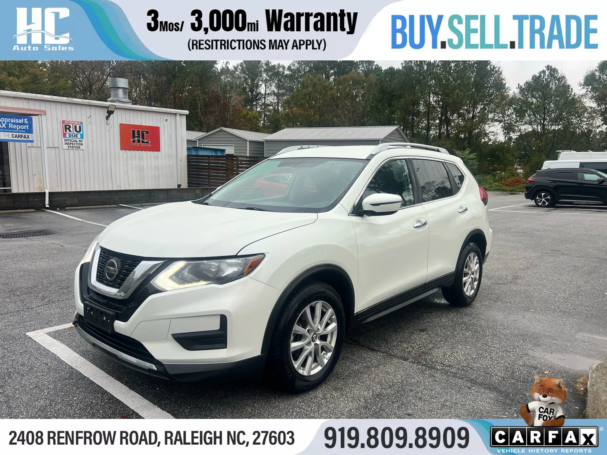 Used 2018 Nissan Rogue SV