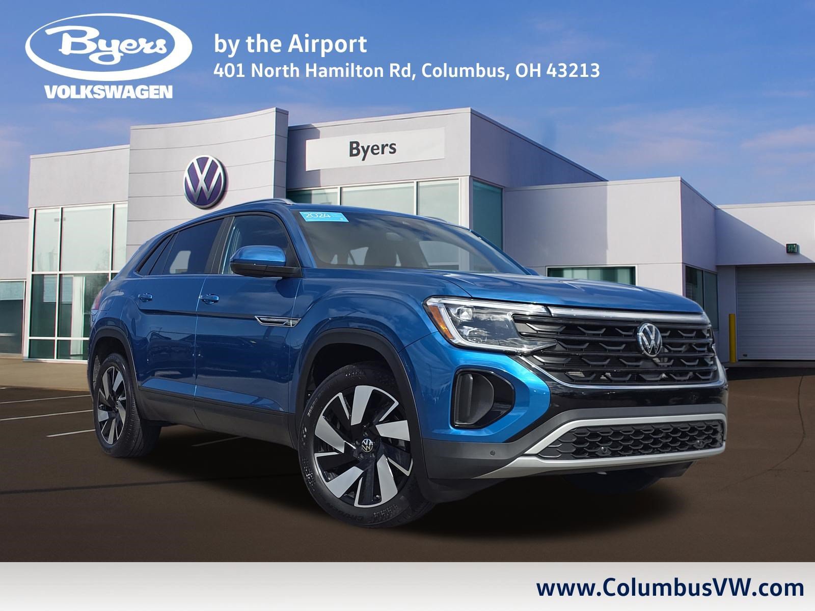 Certified 2024 Volkswagen Atlas Cross Sport SE w/ Panoramic Sunroof Package