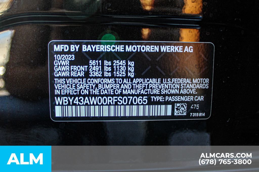 Used 2024 BMW i4 eDrive35 w/ Premium Package image 40