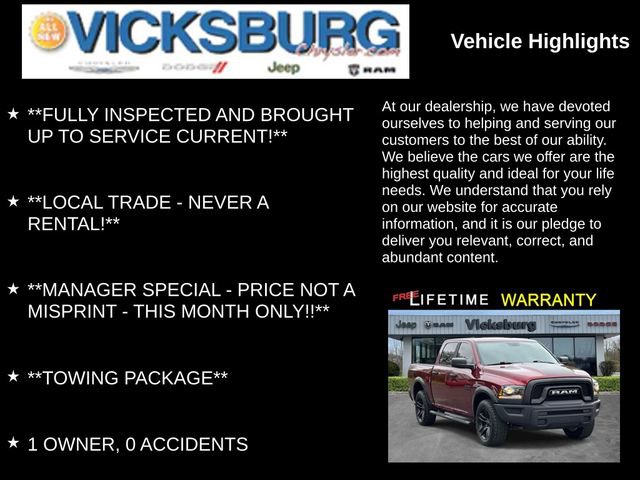 Used 2021 RAM 1500 Classic Warlock AWD/4WD image 13
