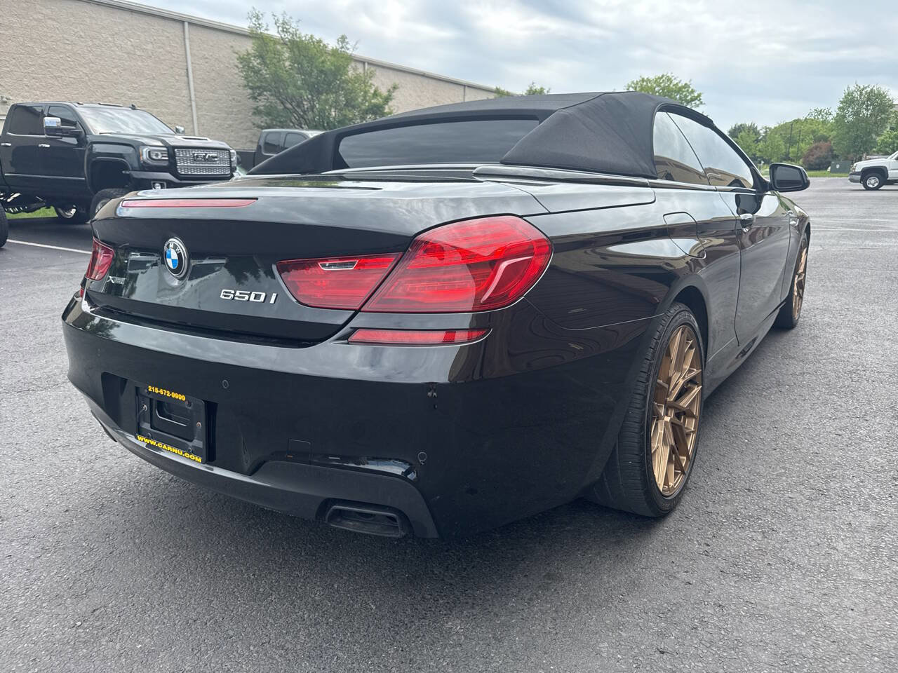 Used 2017 BMW 650i xDrive Convertible AWD/4WD image 10