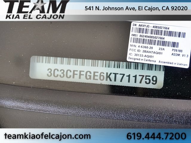 Used 2019 FIAT 500 e FWD image 33