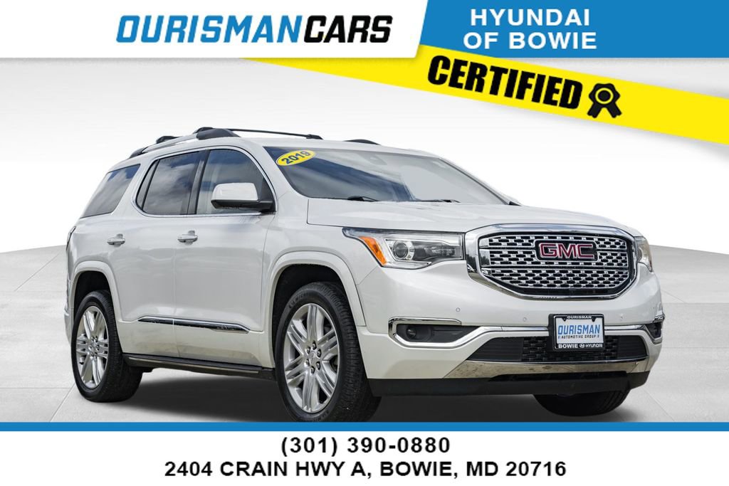 Used 2019 GMC Acadia Denali w/ Technology Package