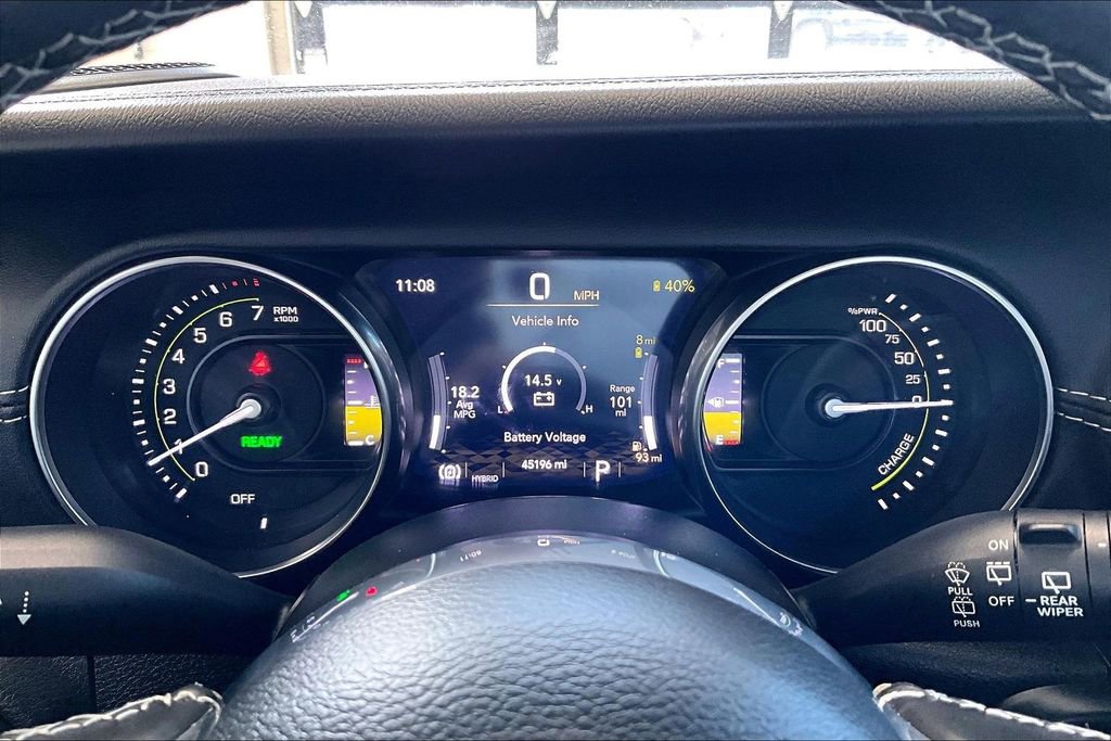 Used 2021 Jeep Wrangler Unlimited Sahara 4xe w/ Cold Weather Group image 21