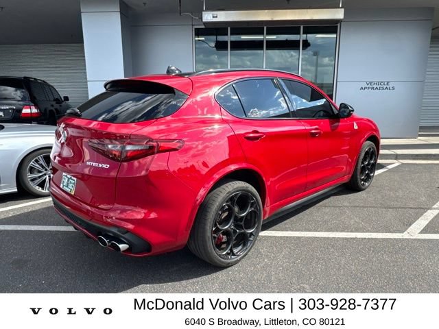 Used 2023 Alfa Romeo Stelvio Quadrifoglio w/ Active Assist Plus Package AWD/4WD image 3
