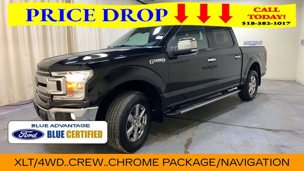 Certified 2018 Ford F150 XLT w/ Equipment Group 302A Luxury AWD/4WD image 43