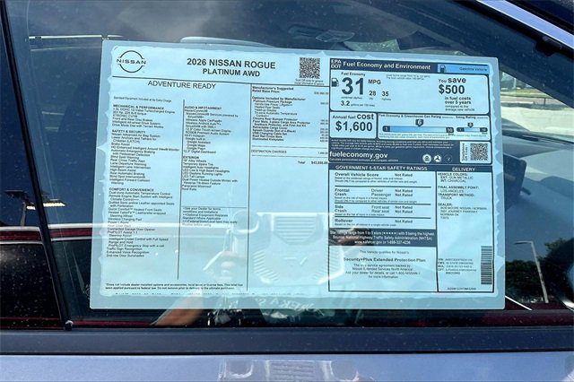 New 2026 Nissan Rogue Platinum w/ Platinum Premium Package image 12