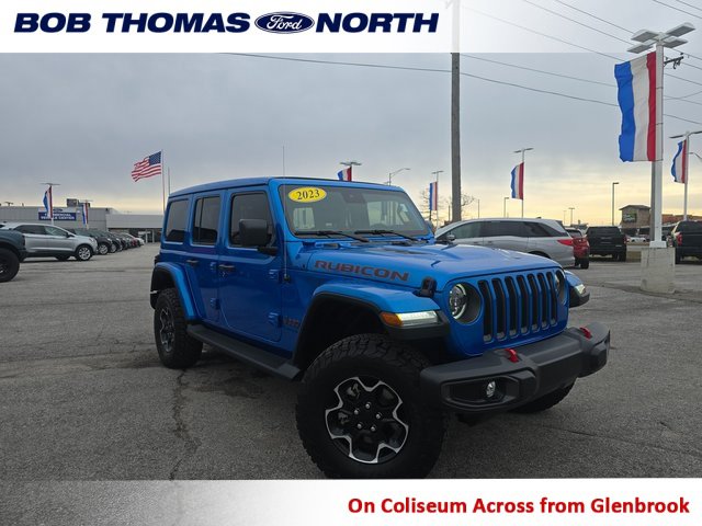 Used 2023 Jeep Wrangler Unlimited Rubicon w/ LED Lighting Group image 1