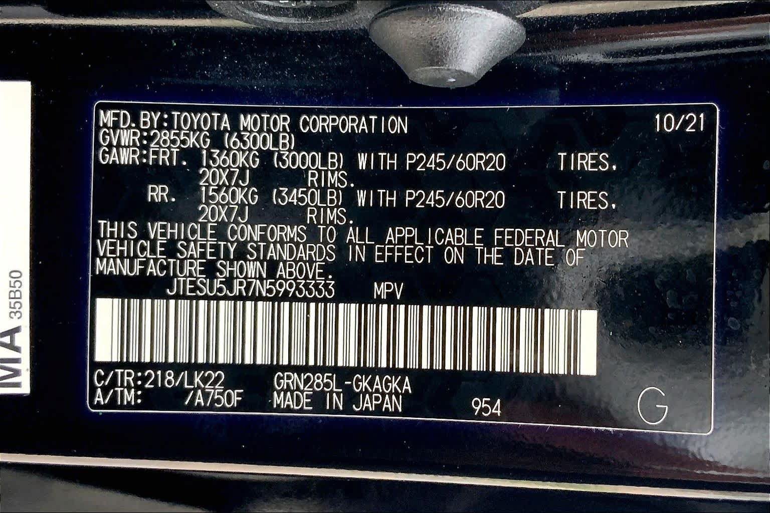 Used 2022 Toyota 4Runner TRD Sport AWD/4WD image 36