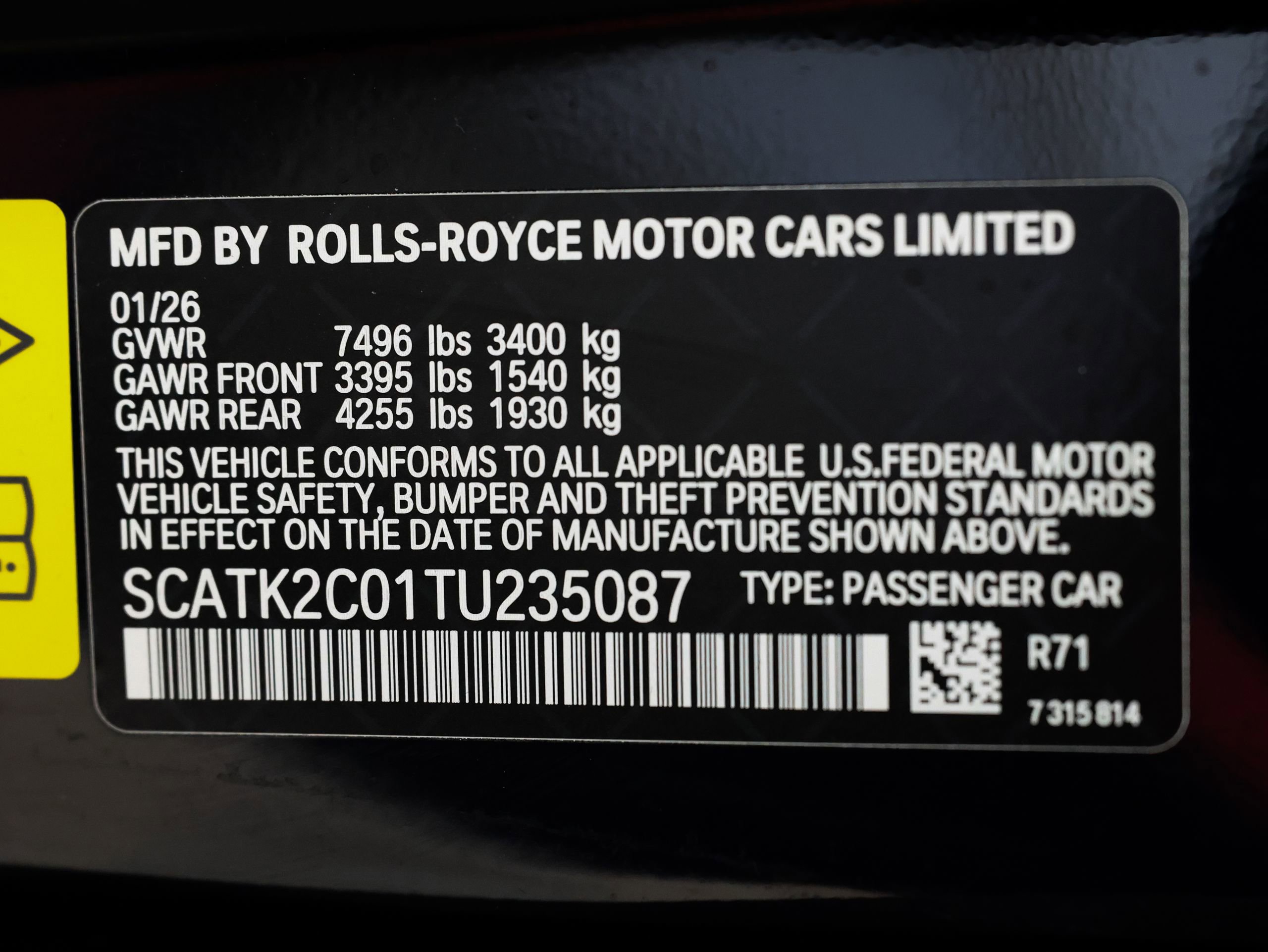 New 2026 Rolls-Royce Spectre Base image 56