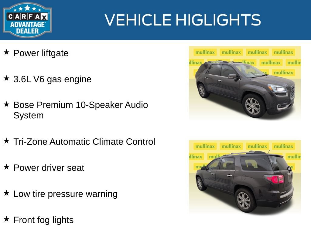 Used 2015 GMC Acadia SLT FWD image 21