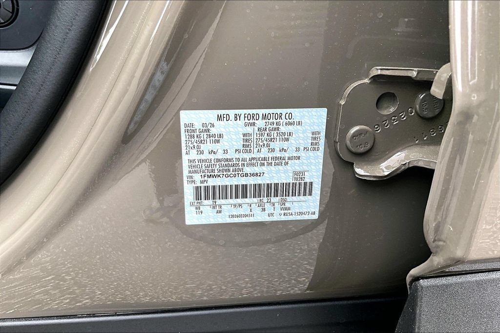 New 2026 Ford Explorer ST w/ Sun And Sound Package RWD image 13