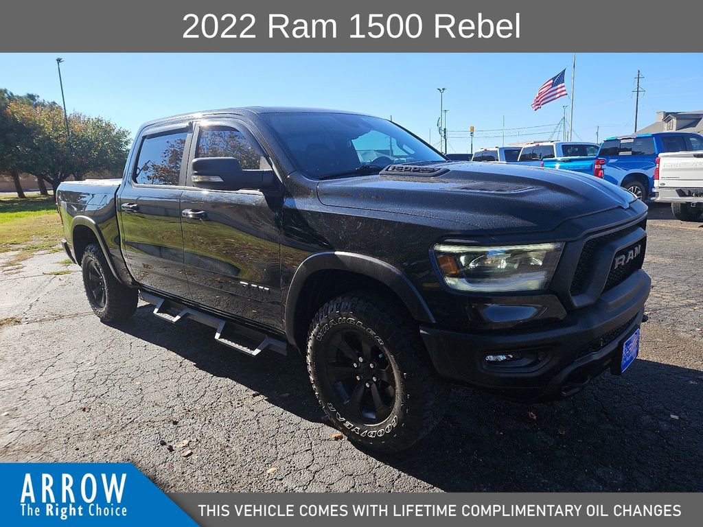 Used 2022 RAM 1500 Rebel w/ Rebel Level B Equipment Group