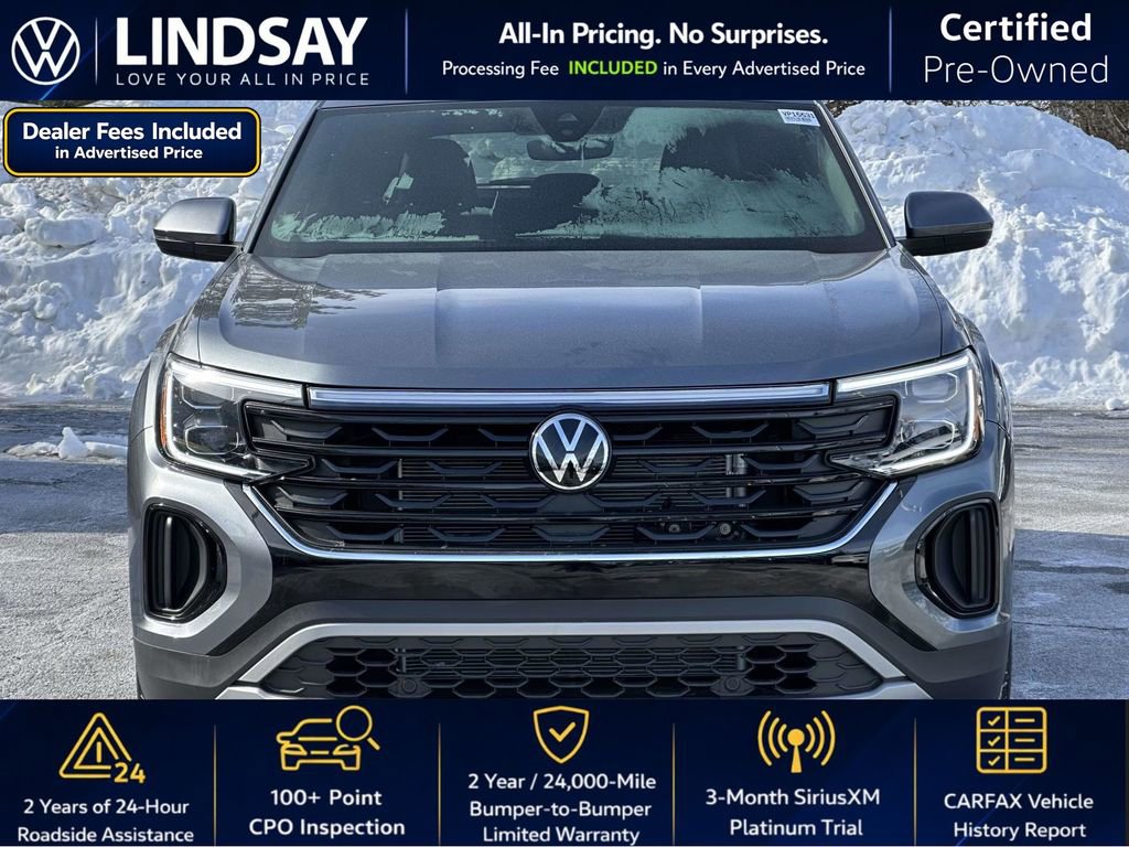 Certified 2025 Volkswagen Atlas Cross Sport SE AWD/4WD image 3