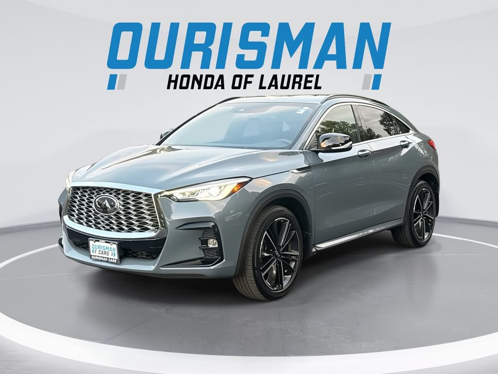 Used 2022 INFINITI QX55 Luxe w/ Cargo Package AWD/4WD video 1