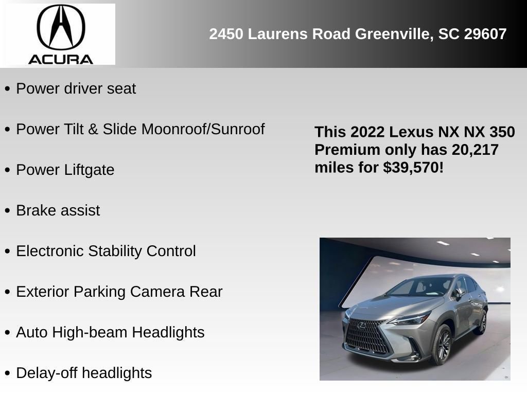 Used 2022 Lexus NX 350 AWD image 12