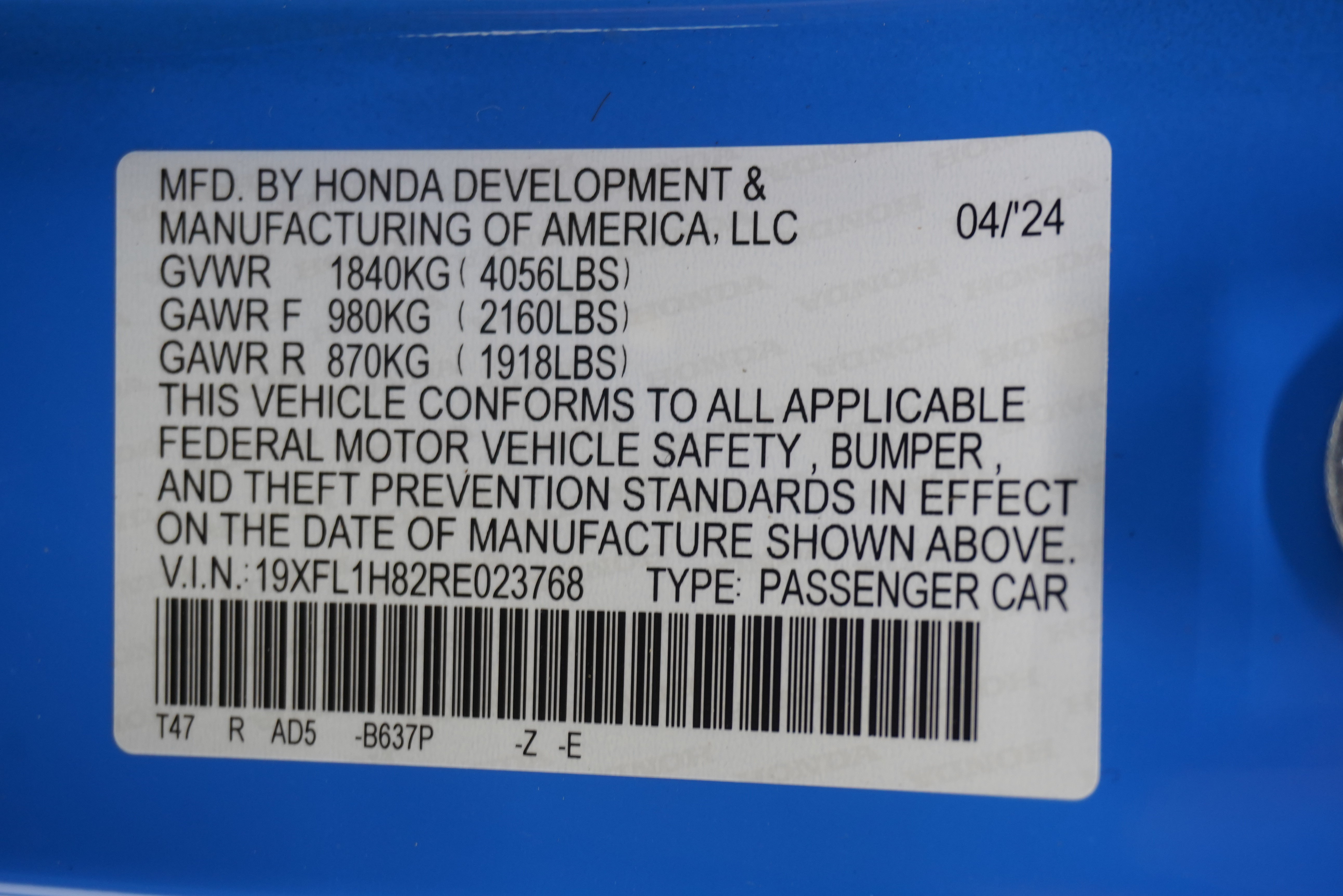 Used 2024 Honda Civic Sport Touring image 36