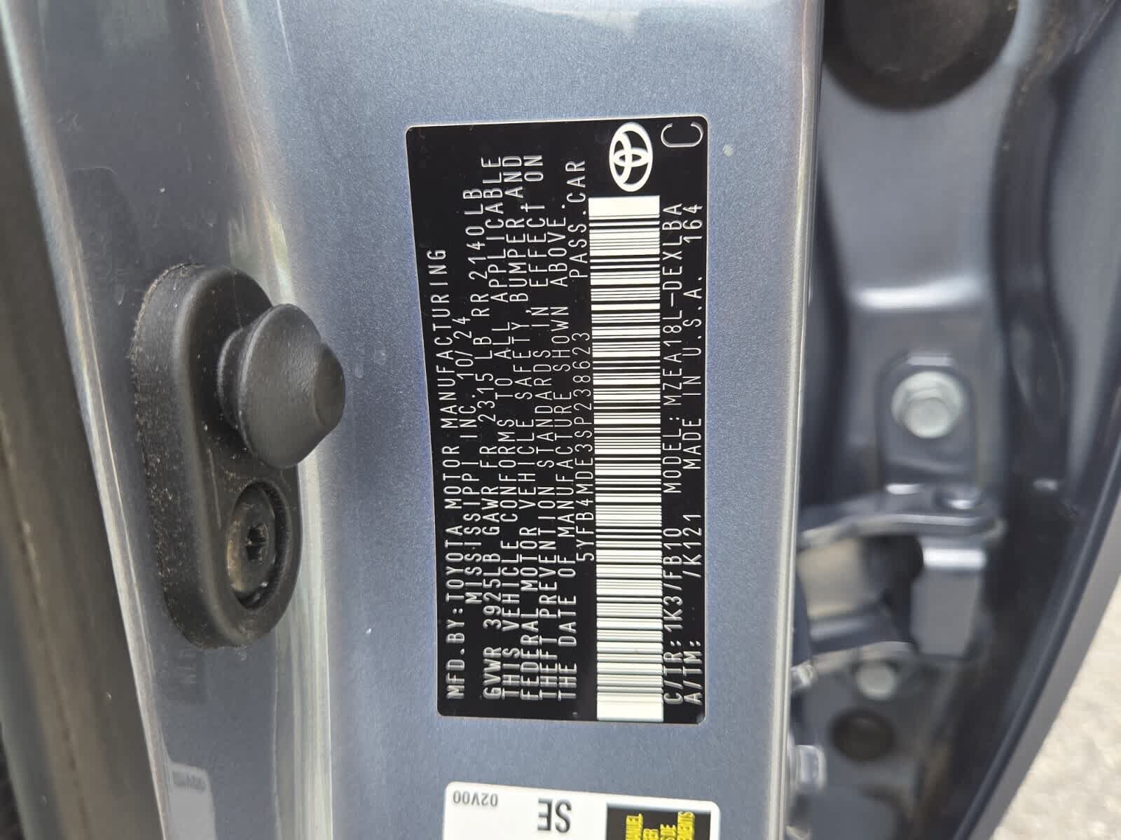 Used 2025 Toyota Corolla LE FWD image 7