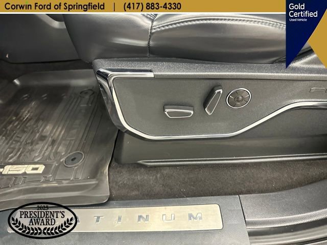 Certified 2025 Ford F150 Platinum w/ FX4 Off-Road Package image 39
