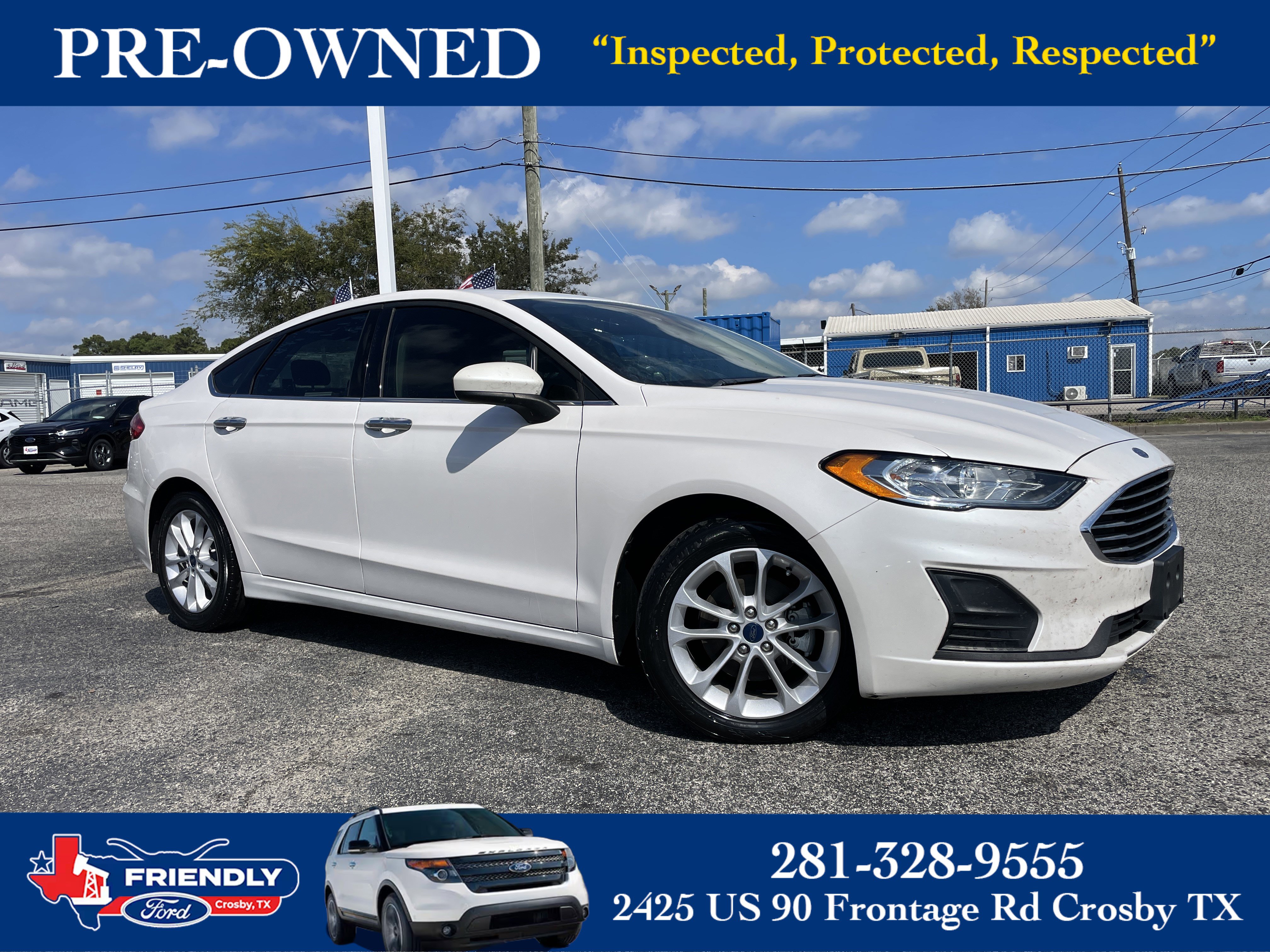Used 2019 Ford Fusion SE