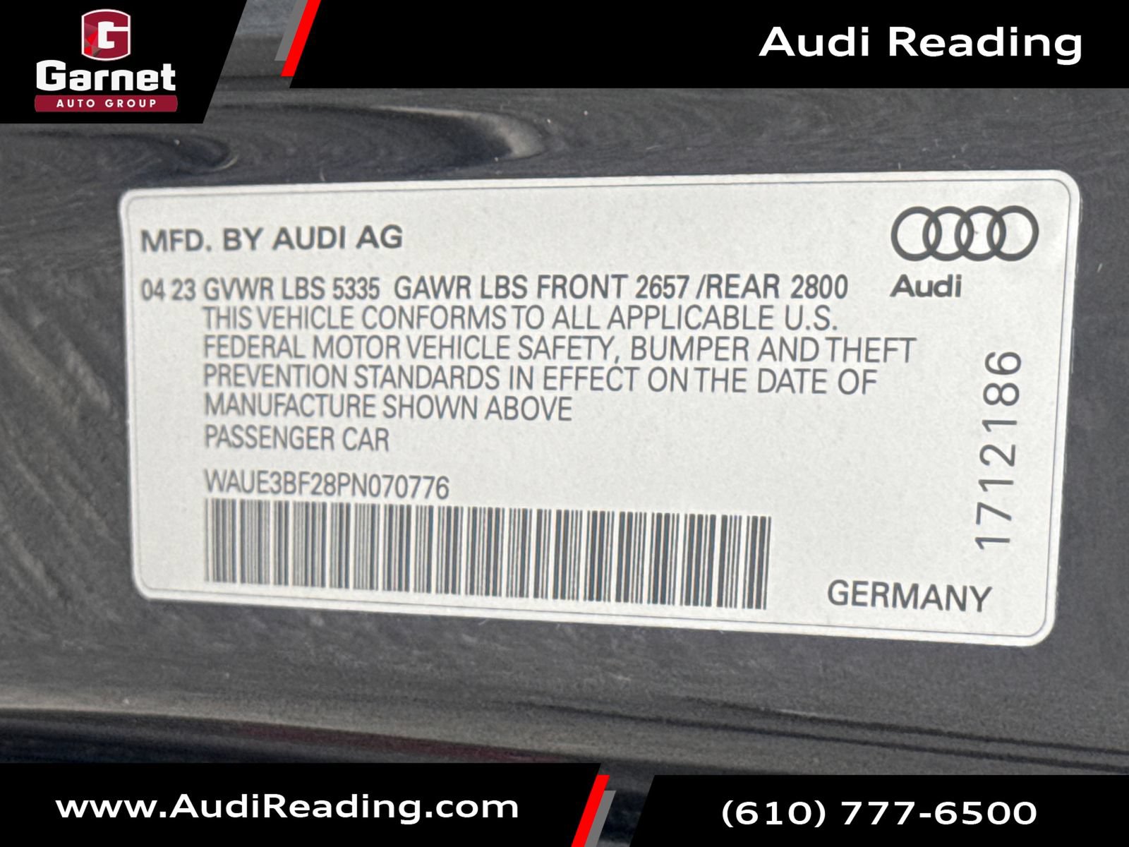 Certified 2023 Audi A6 Premium Plus w/ Premium Plus Package AWD/4WD image 27