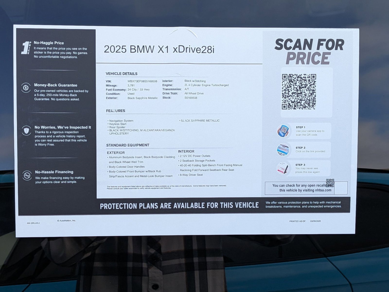 Used 2025 BMW X1 xDrive28i w/ M Sport Package AWD/4WD image 25