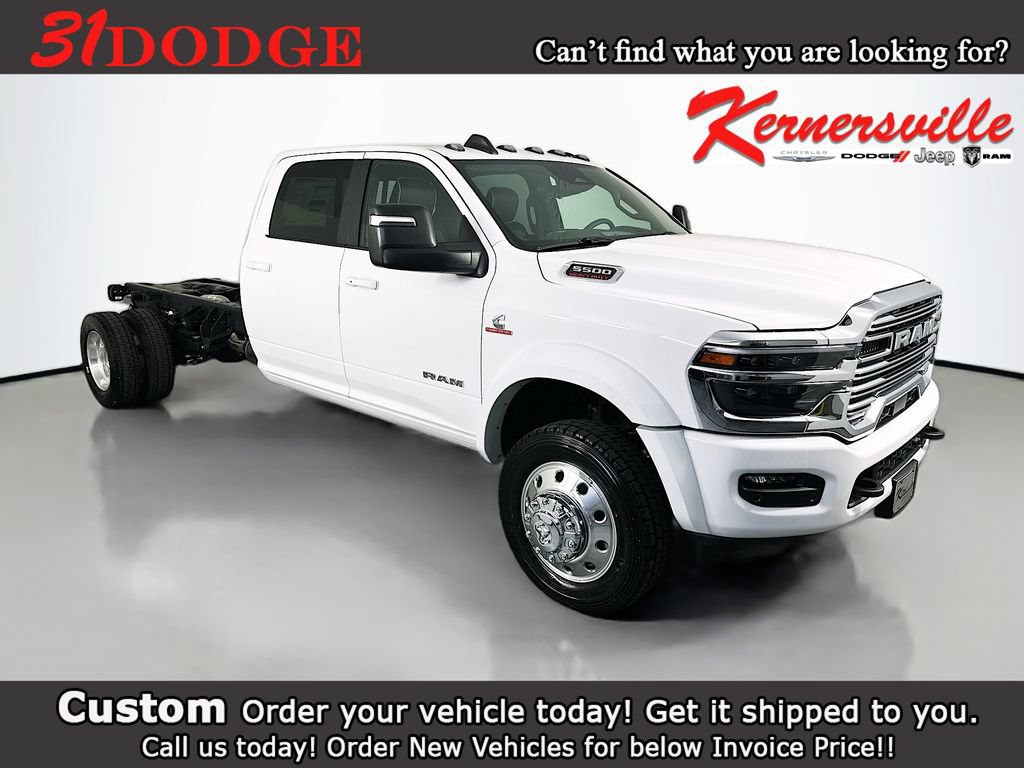New 2026 RAM 5500 4x4 Crew Cab w/ Laramie Trim Package