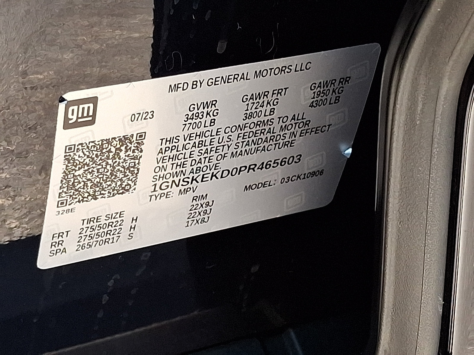 Certified 2023 Chevrolet Suburban RST AWD/4WD image 28