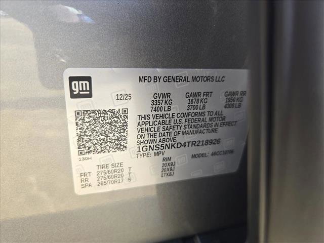 New 2026 Chevrolet Tahoe LT w/ Comfort Package image 20