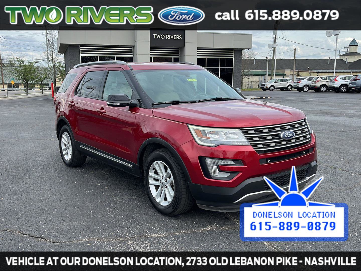 Used 2017 Ford Explorer XLT w/ Equipment Group 202A FWD image 2
