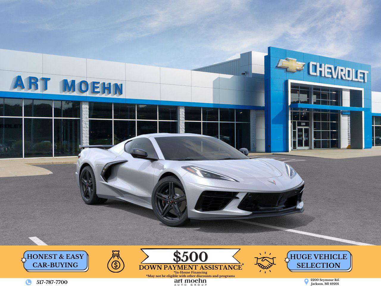 New 2026 Chevrolet Corvette Stingray Preferred Cpe w/ Z51 Performance Package