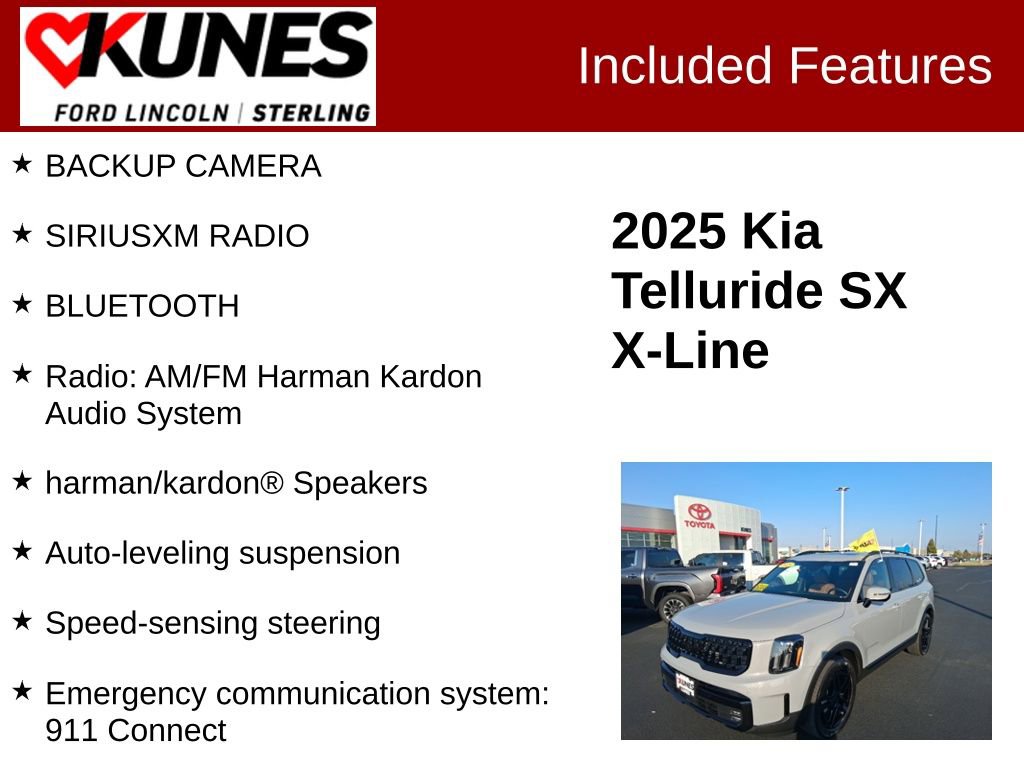 Used 2025 Kia Telluride SX X-Line image 3