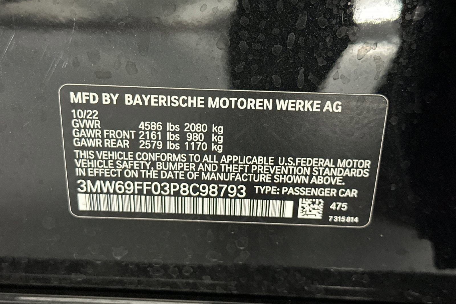 Certified 2023 BMW 330i Sedan w/ Driving Assistance Package image 18