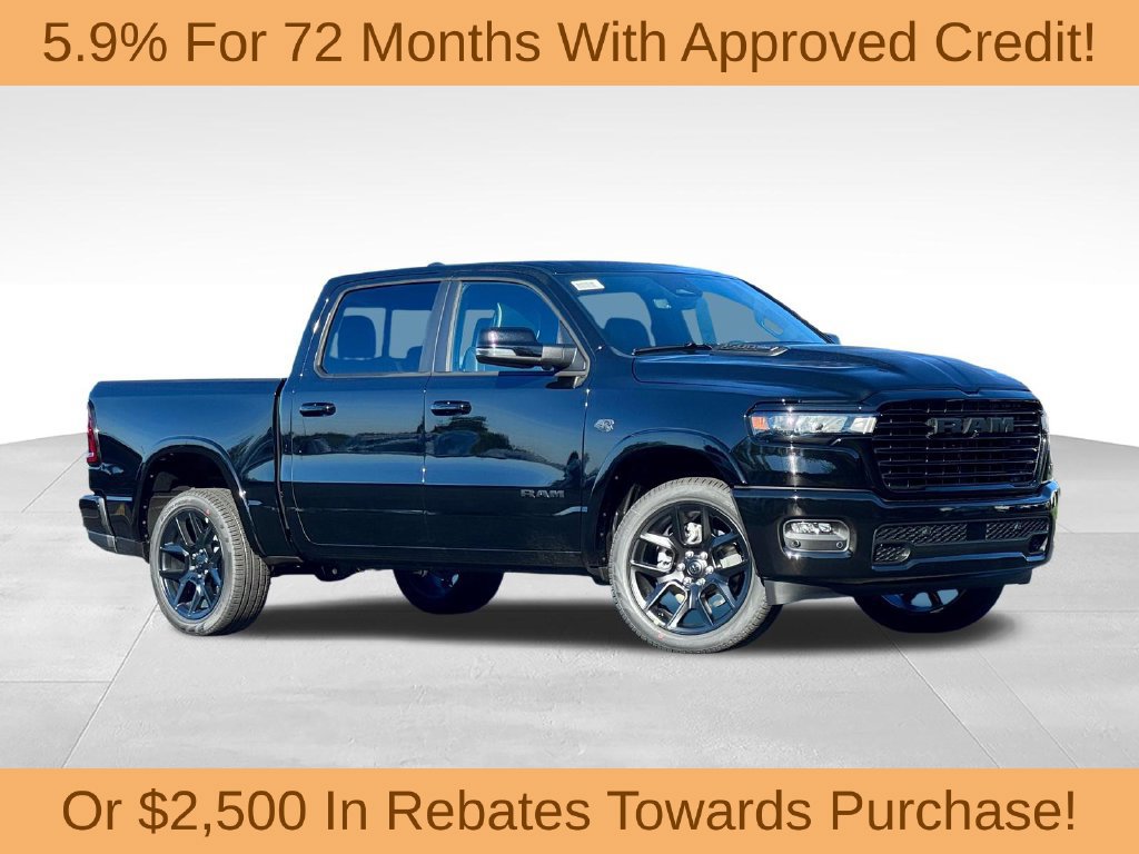 New 2027 RAM 1500 Laramie w/ Night Edition AWD/4WD 360° Tour