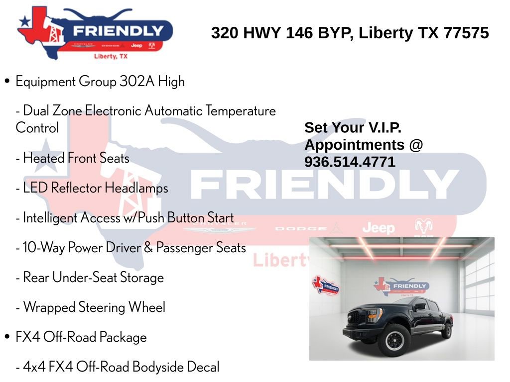 Used 2023 Ford F150 XLT w/ Equipment Group 302A High AWD/4WD image 10