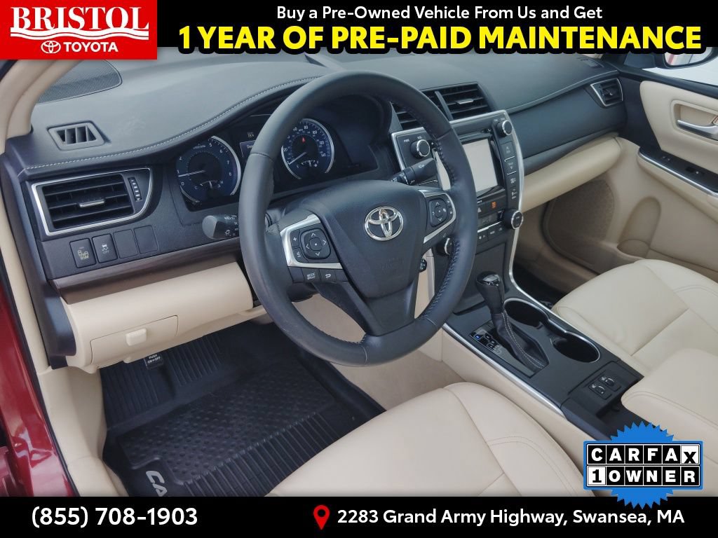 Used 2017 Toyota Camry XLE w/ Moonroof Package FWD image 16