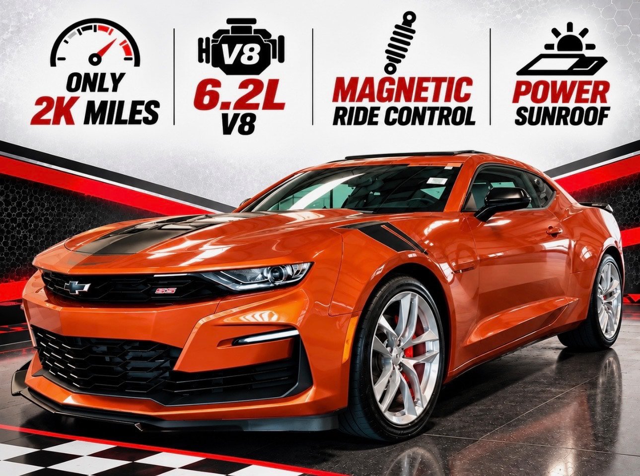 Used 2024 Chevrolet Camaro SS w/ Design Package 2